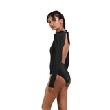 Full Sleeve Swim Monokini With Back Tie