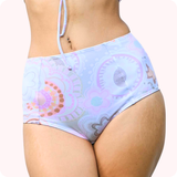 Printed Swim Highwaist Bikini Bottom