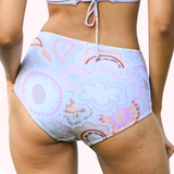 Printed Swim Highwaist Bikini Bottom