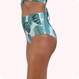 Printed Swim Highwaist Bikini Bottom