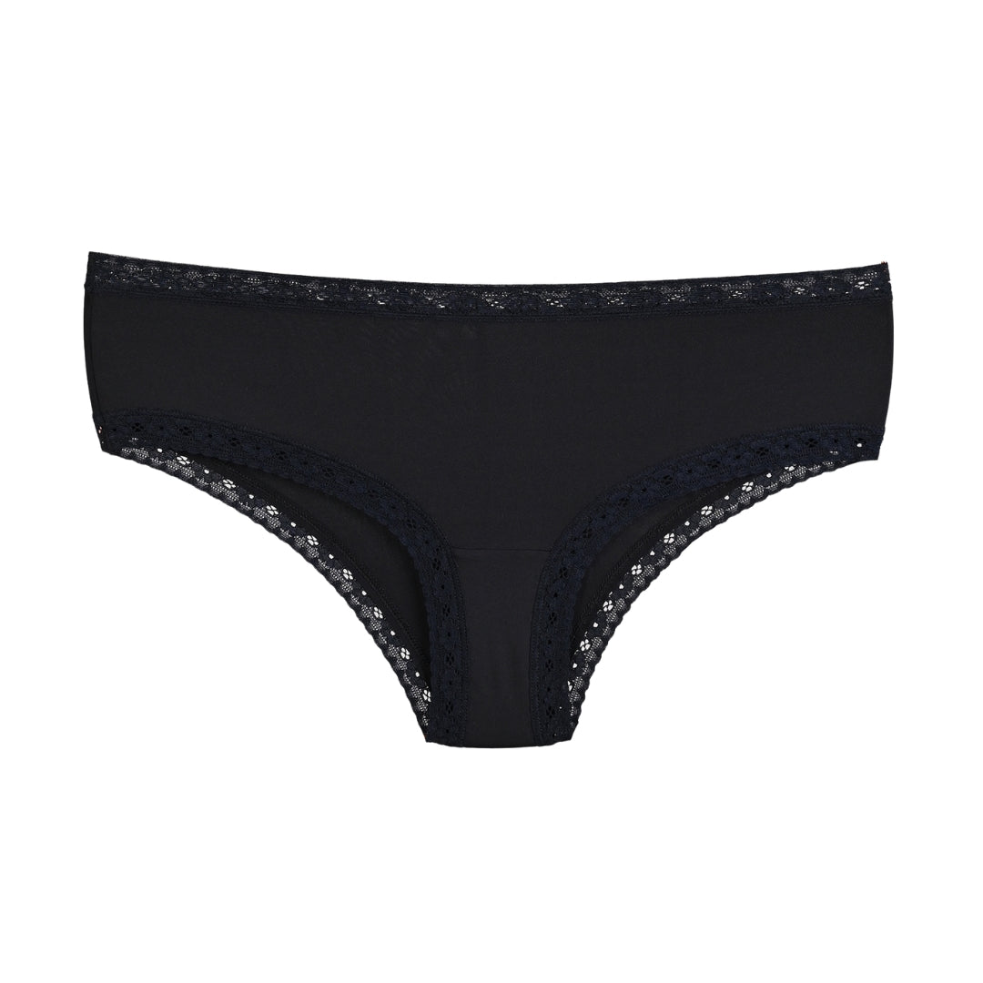 Cheekster Panty with Lace Trims