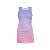 Mesh cover up body-con dress