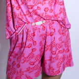 Super Soft Print Shortie Sleep Set