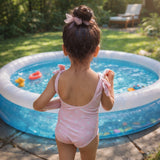 Girls Printed Swimsuit – One Piece Kids Swimwear for Girls | TFW
