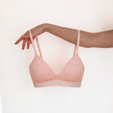 Powderpuff Lace Wireless Bra