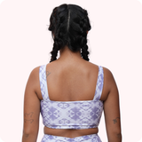 Bikini Crop Top With Gathers