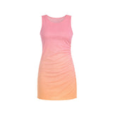Mesh cover up body-con dress