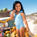 Girls Printed Swimsuit – One Piece Kids Swimwear for Girls | TFW