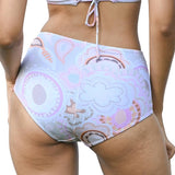 Printed Swim Highwaist Bikini Bottom