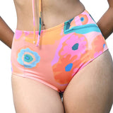 Printed Swim Highwaist Bikini Bottom