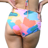 Printed Swim Highwaist Bikini Bottom