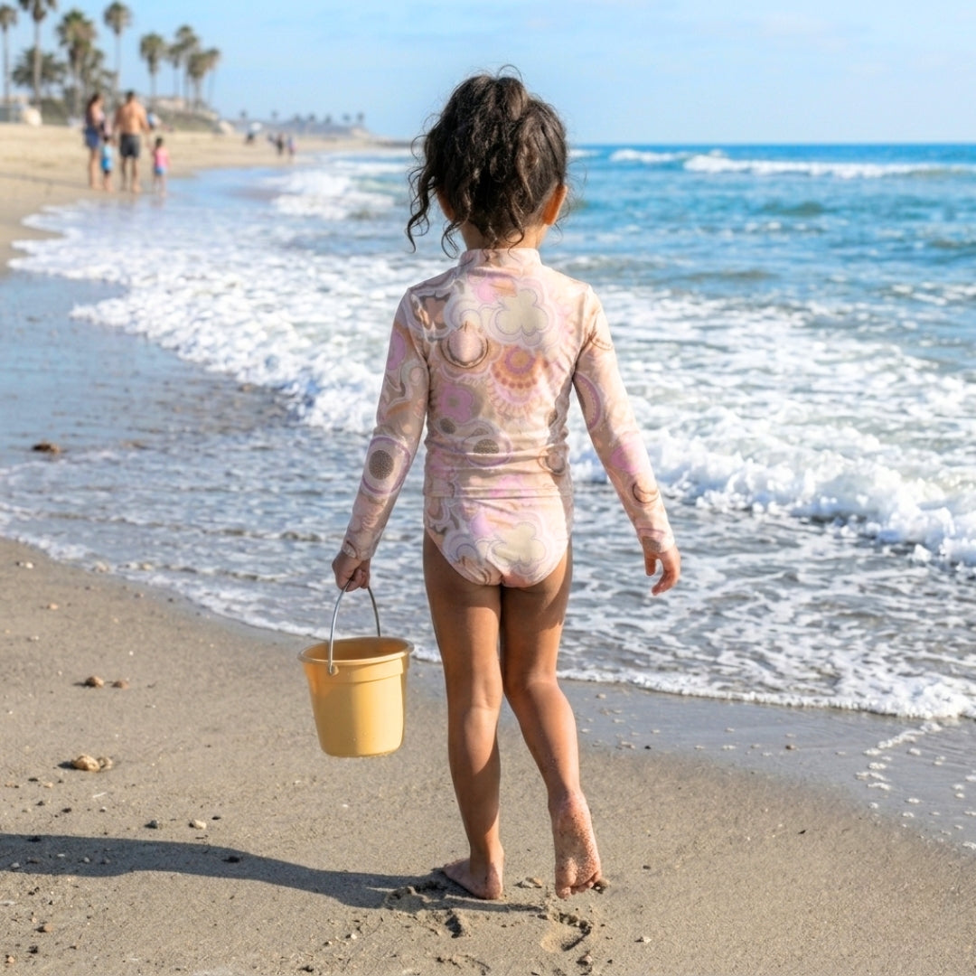 Swimsuit set will full sleeves